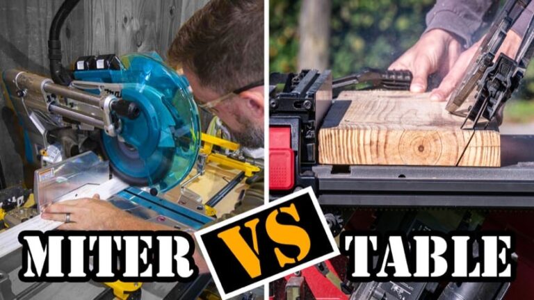 Do You Need a Sliding Miter Saw If You Have a Table Saw?