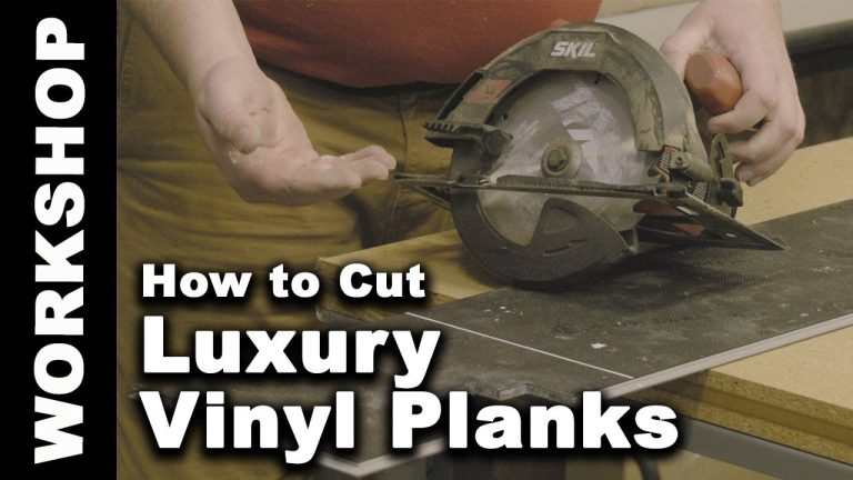 Can I Cut Vinyl Flooring With a Miter Saw?